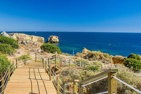 São Rafael Beach Stair - perfectalgarvetransfers.com - Perfect Algarve Transfers